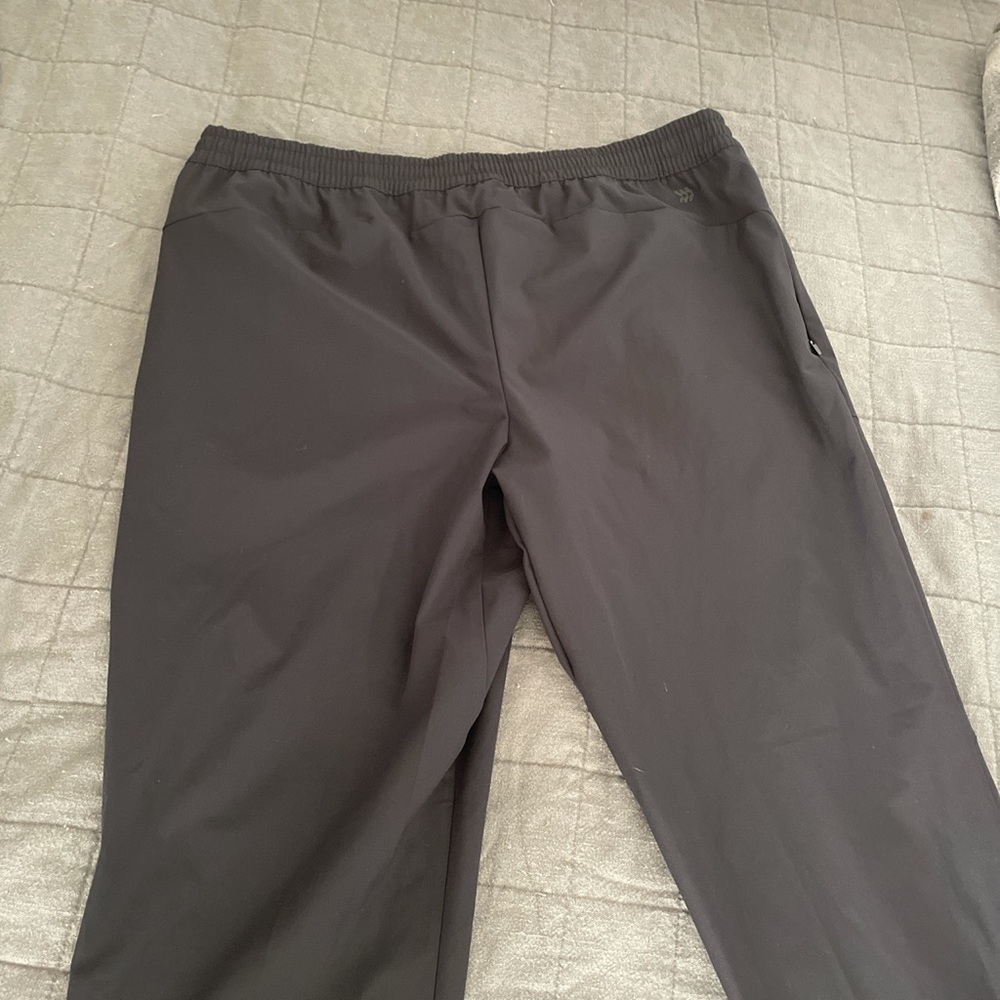 Black Workout material Sweats/Joggers